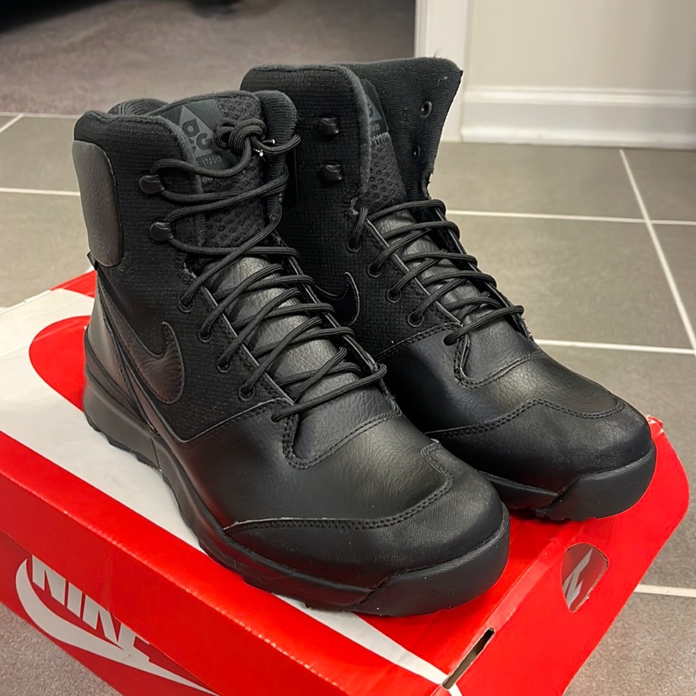 Nike Stasis ACG Water Shield Boots 616192 004 black new Mens Size 8